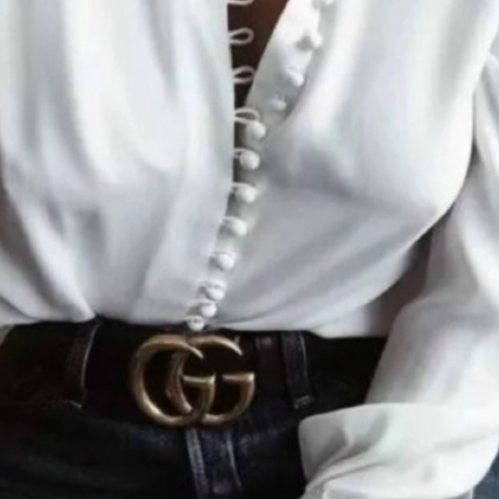 ❤️300 likes! Most Popular White Top Classy Office - Picture 2 of 4